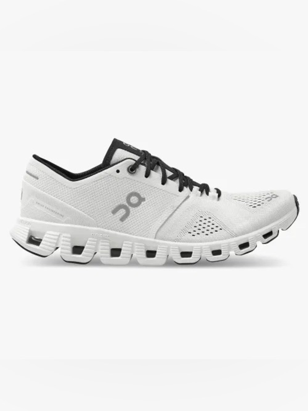 On Cloud X Sneaker in White &
Black Size 10
